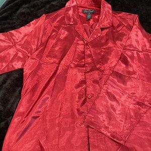 2pc fashion nova curve silk pjs